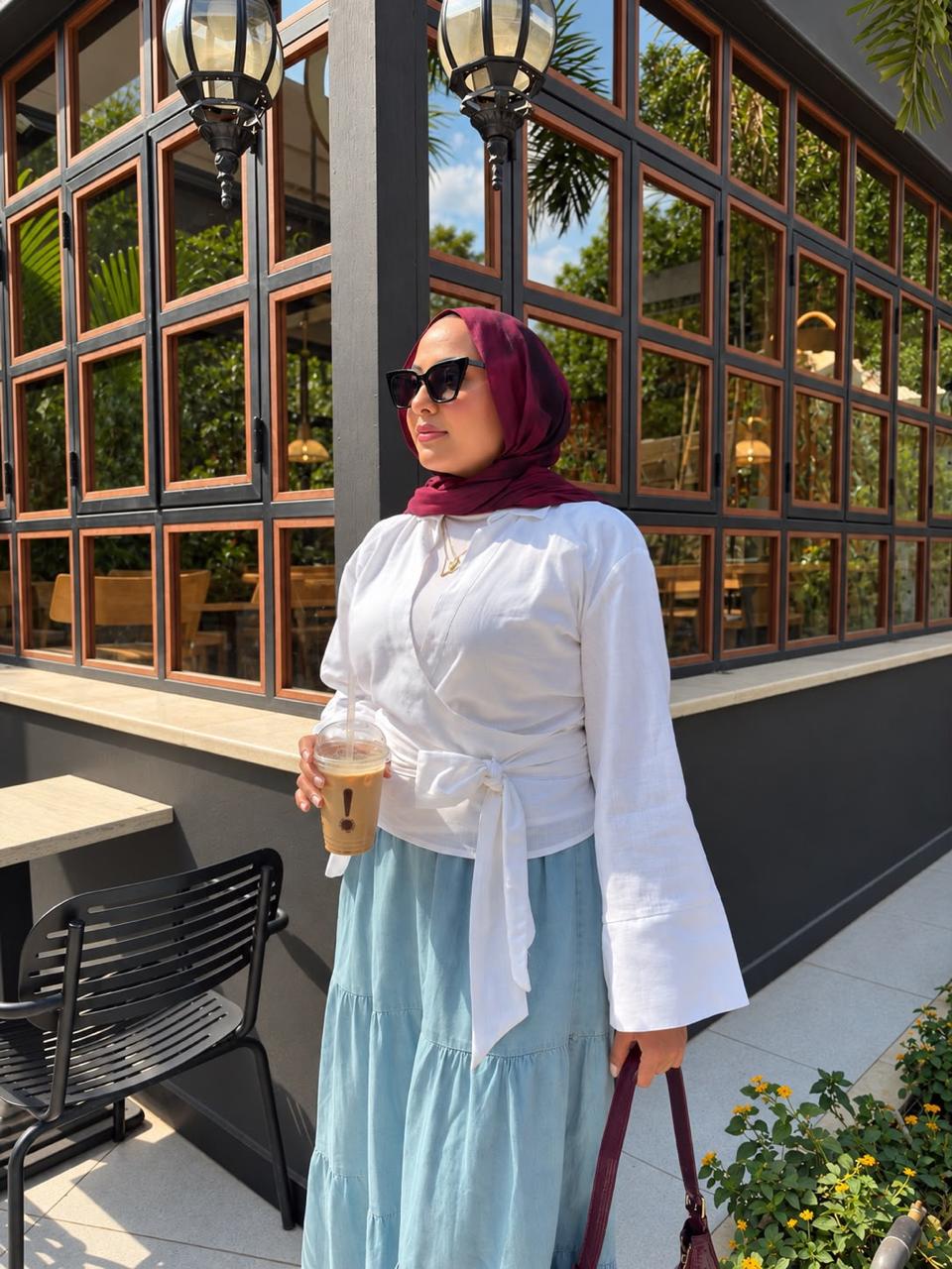 White Linen Blouse